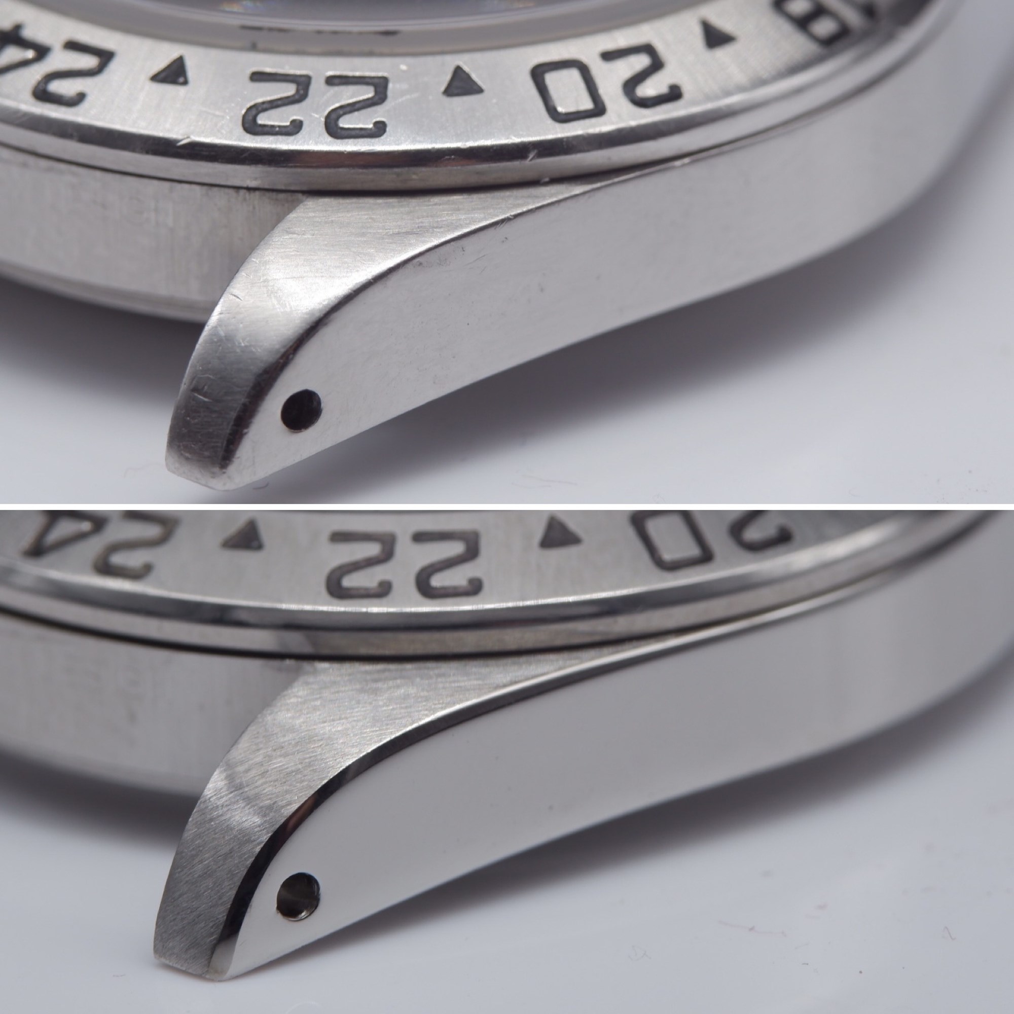 Мы выполняем такие операции, как:✔️Механический ремонт часов всех марок и калибров (кварцевые, механические, часовой) с возможной заменой комплектующих (только оригинал) или реконструкцией с нуля при необходимости.✔️Испытания на подводную/водостойкость до 10 атм, смазку и/или замену прокладок на оригинальные запчасти. Рекомендуется проводить этот тип проверки каждые 12 месяцев, если часы используются для дайвинга. ✔️ Полировка/восстановление корпусов и браслетов всех марок и сплавов с использованием часового камня и лазерного покрытия, чтобы сохранить форму ваших часов в первозданном виде.