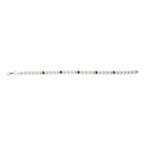 Bracciale Perle Naturali PARADISE Bliss gioielli oro 18kt bianco