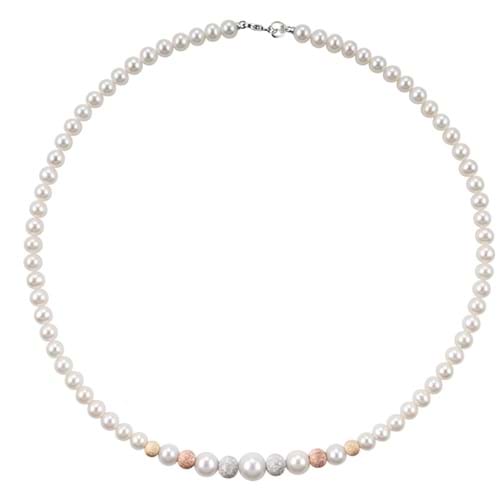 Collana Perle PARADISE Bliss gioielli oro 18kt tre colori