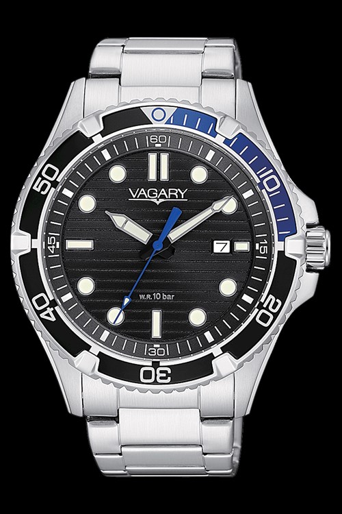 Orologio Vagary by Citizen solo tempo uomo AquaDiver IB8-712-51