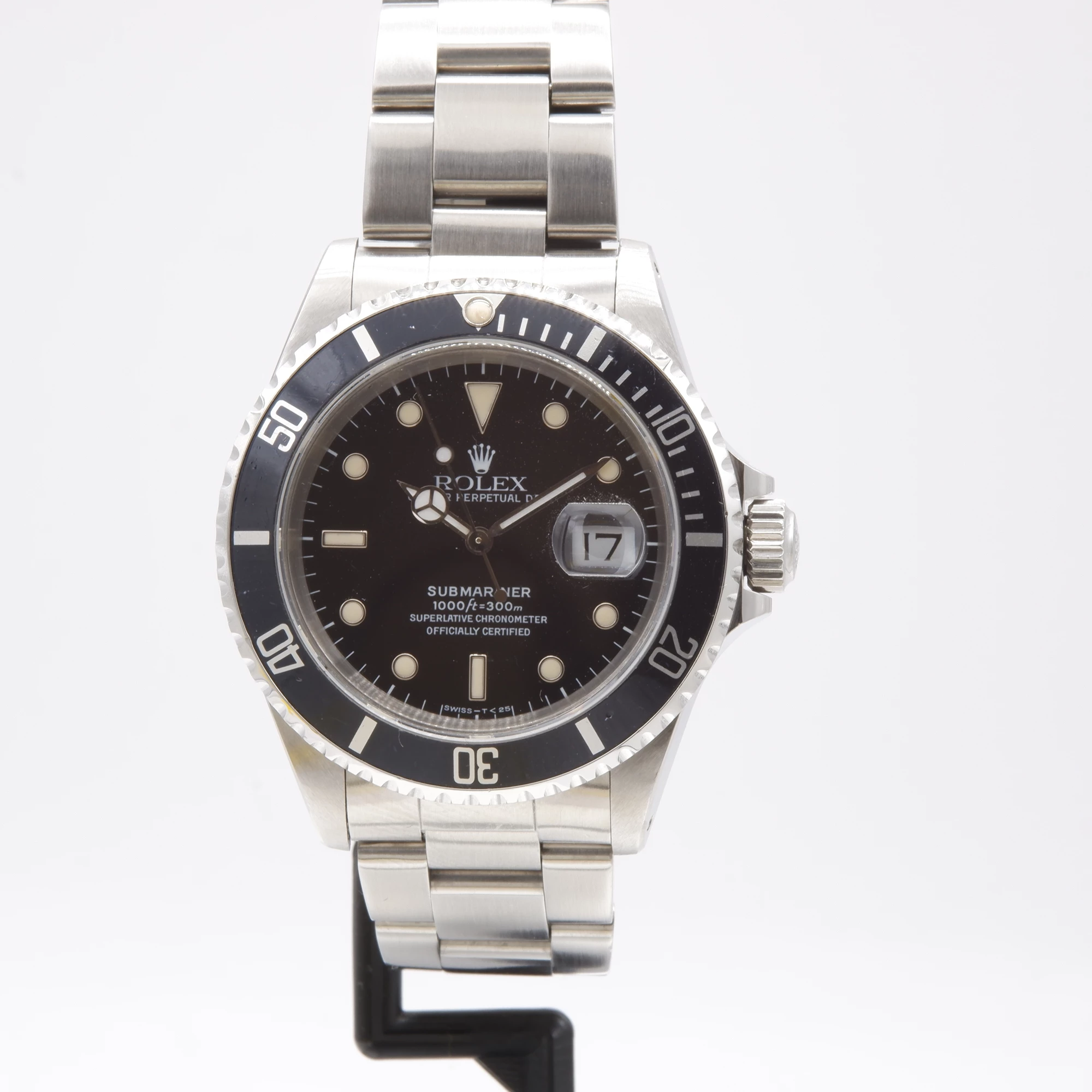 Rolex Submariner Data 16610 oyster anno 1991
